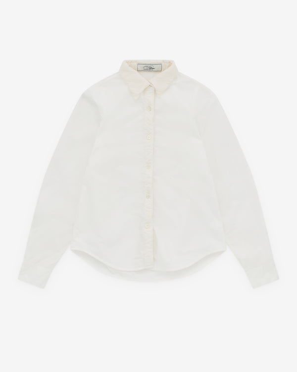 Pillings - Women’s Padded Collar Shirt - (White)