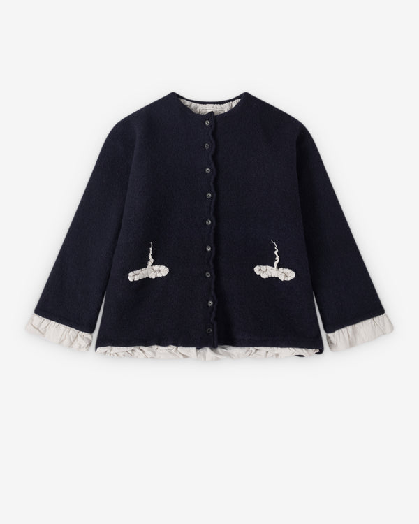 Pillings - Women's Frilled Jacket - (Navy)