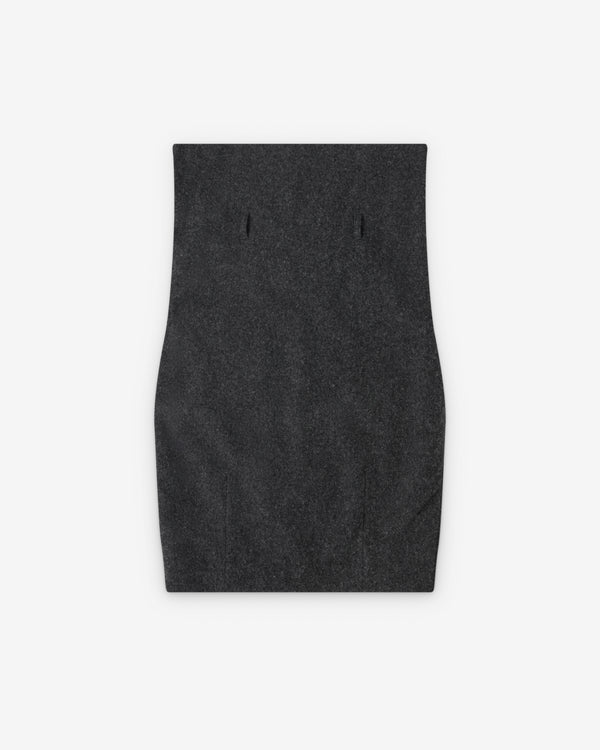 Pillings - Women's Pencil Skirt - (Charcoal Grey)