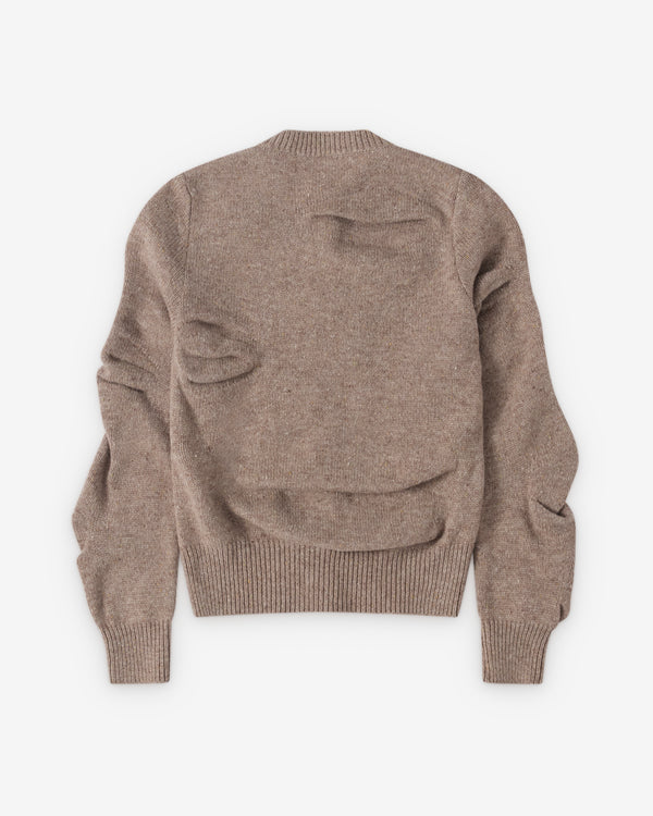 Pillings - Women's Bunched Cardigan - (Beige)