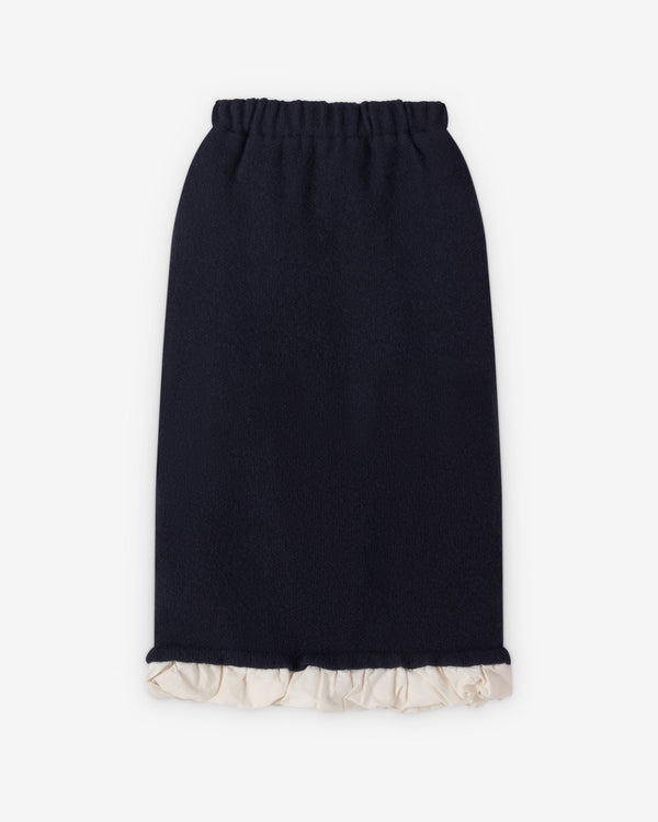 Pillings - Women's Wool Skirt - (Navy)