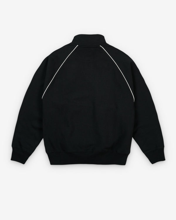 Palace - Men's Piped 1/4 Zip - (Black)