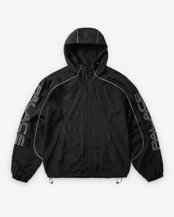 Palace - Men's Piped Shell Jacket - (Black)