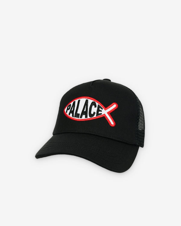 Palace - Men's Plaice Trucker - (Black)