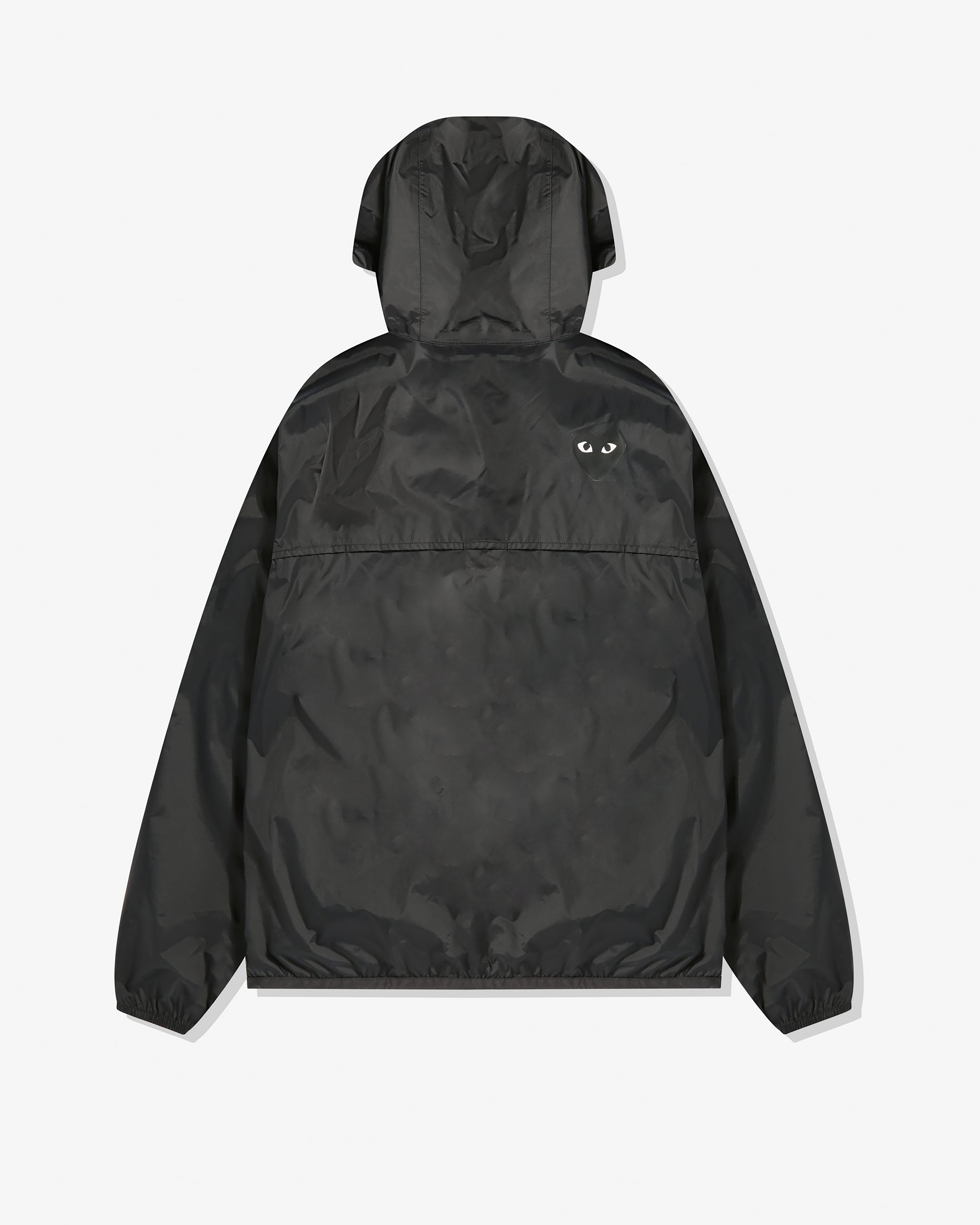 Play - K-Way Black Heart Zip Jacket - (Black) | Dover Street