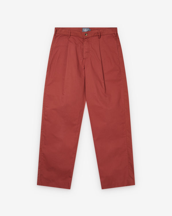 Pluto Of Saint Andrews - Men's Pleated Trouser - (Garnet)