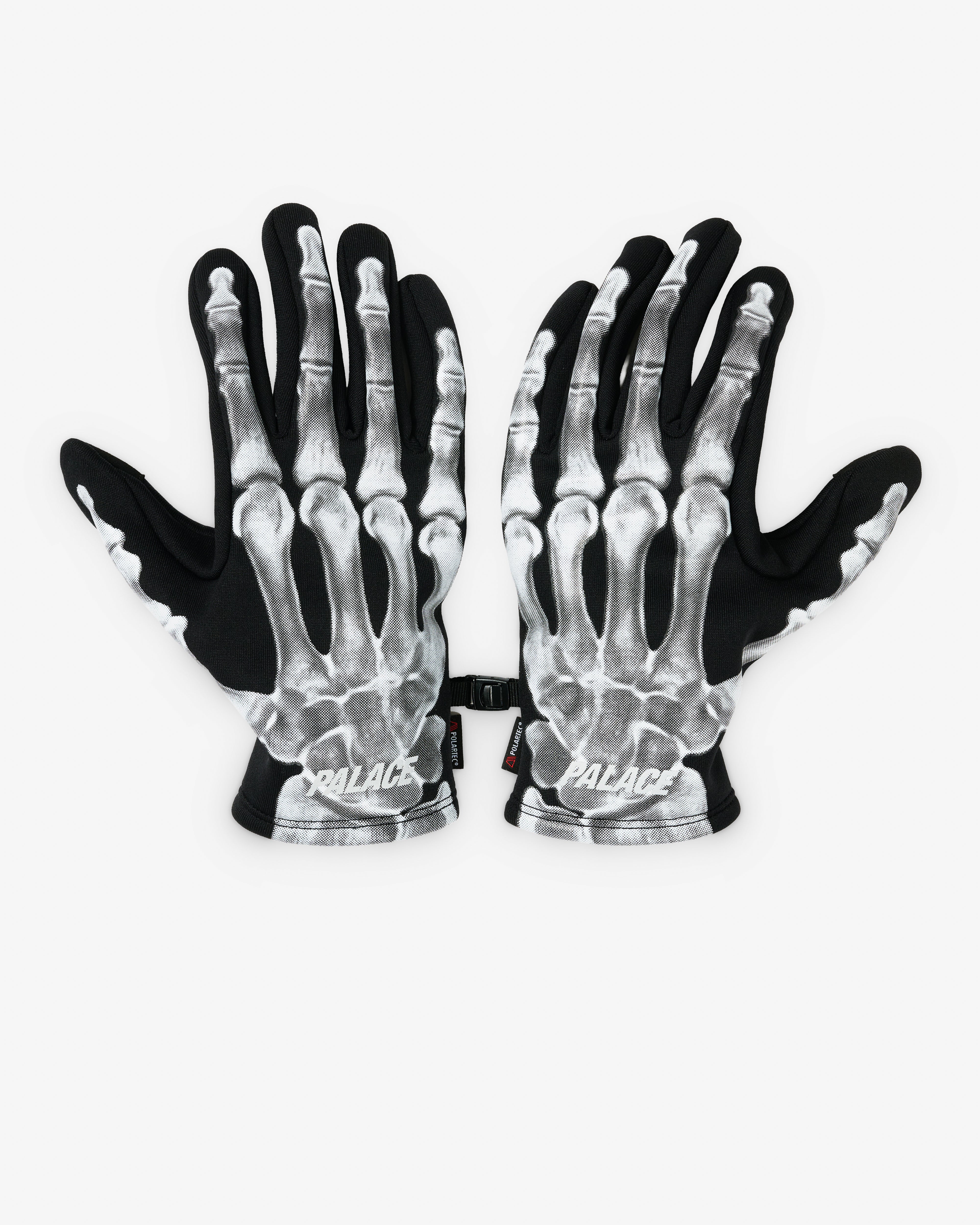 Palace: Men's Polartec Boney Gloves (Black) | DSML E-SHOP
