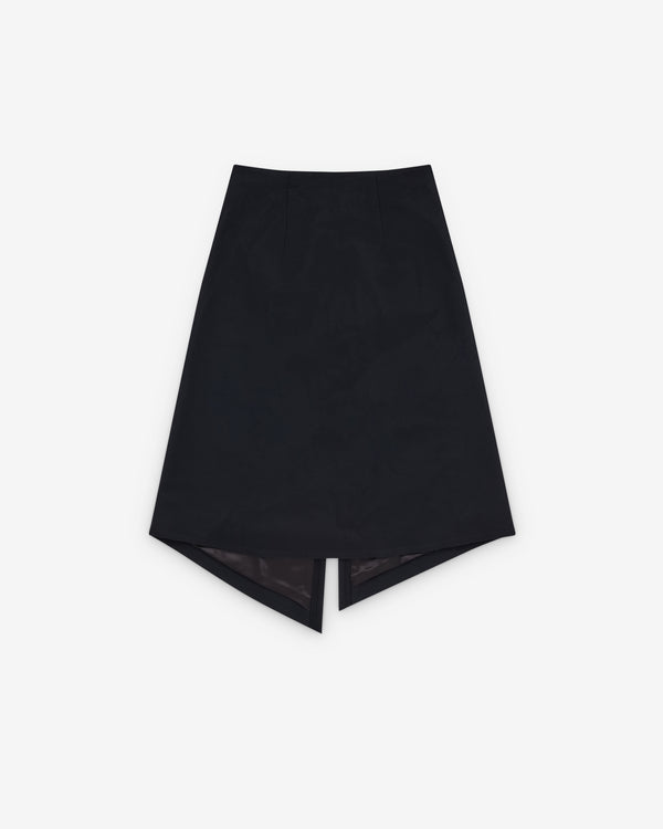 Ponte - Women's High Waist Pencil Skirt - (Ink)