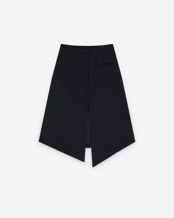 Ponte - Women's High Waist Pencil Skirt - (Ink)