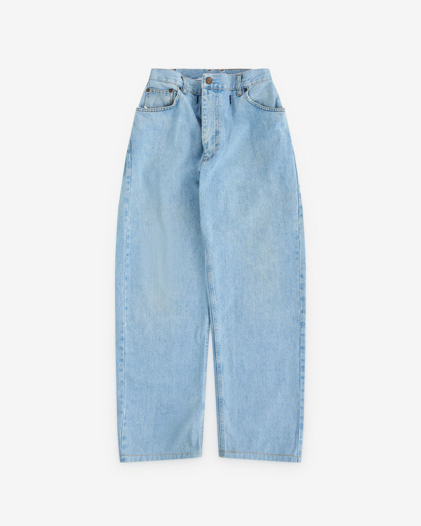 Ponte - Women's Repurposed Denim Jeans - (Mid Blue)
