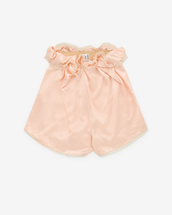 Ponte - Women's Lace Trim French Knicker - (Pink)