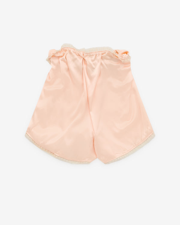 Ponte - Women's Lace Trim French Knicker - (Pink)