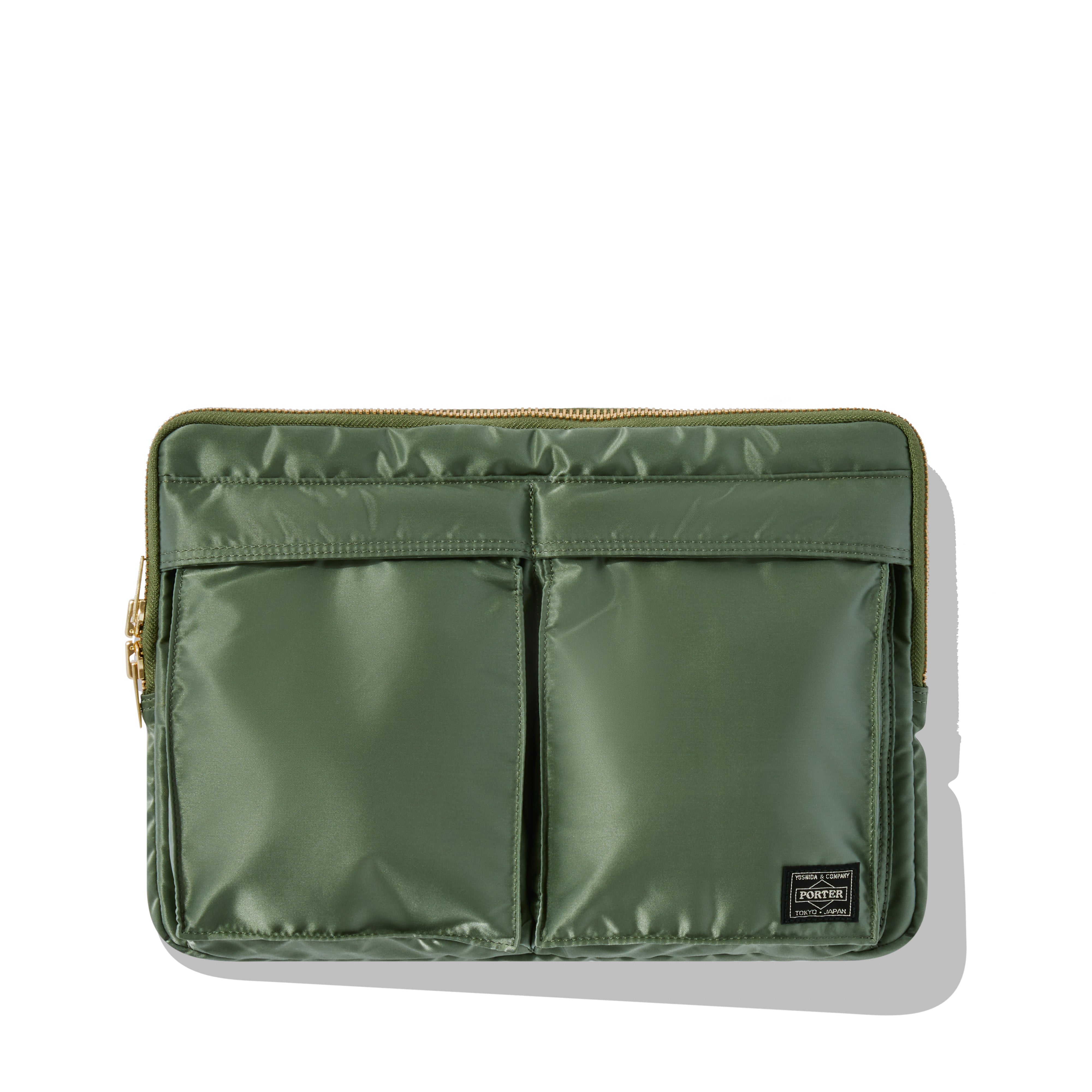 Porter-Yoshida & Co.: Tanker Document Case (Sage Green) | Dover