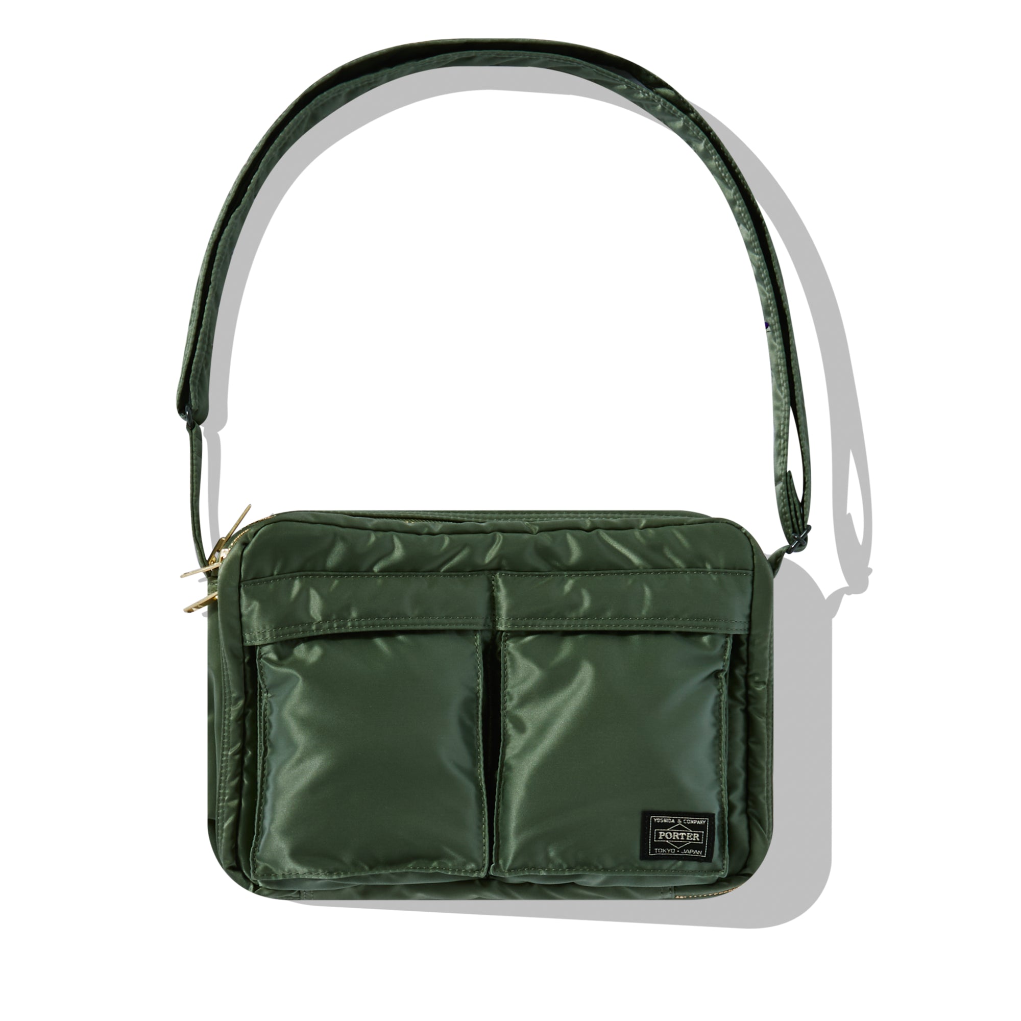 Porter-Yoshida & Co. - Tanker Shoulder Bag (L) - (Sage Green) view 1
