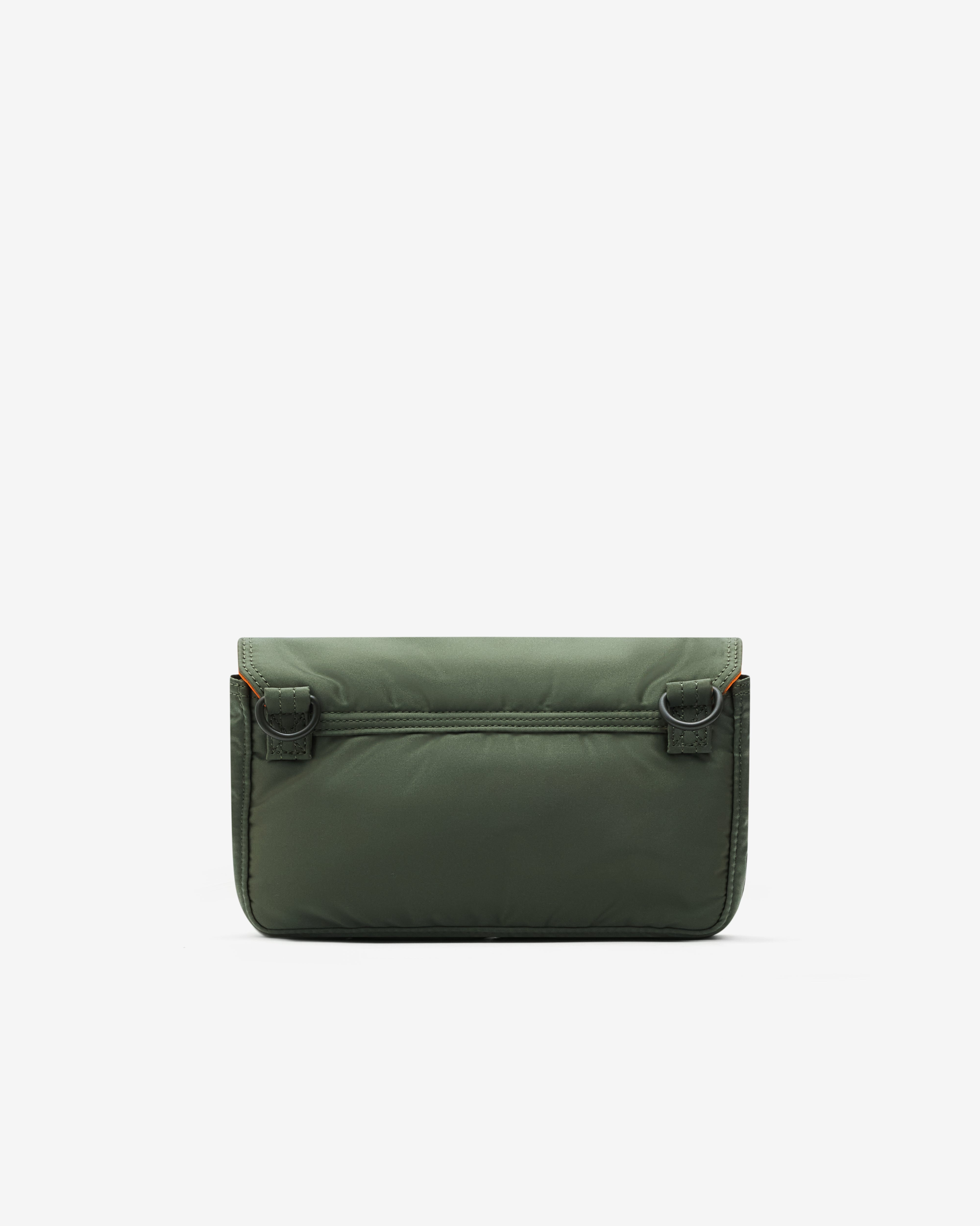 Porter: Men's Tanker Envelope Bag (Sage Green) | Dover Street