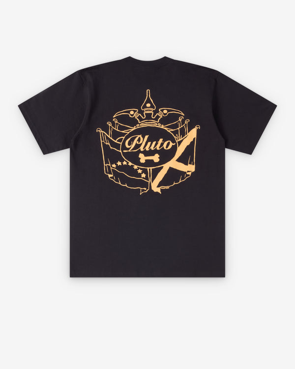 Pluto Of Saint Andrews - Men's Flag T-Shirt - (Black)