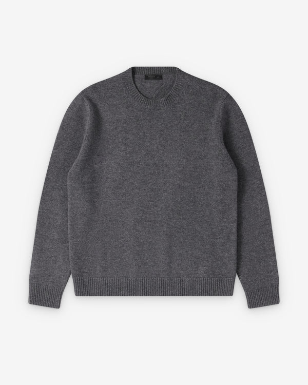 Prada  - Men's Patched Knitwear - (Slate Gray)