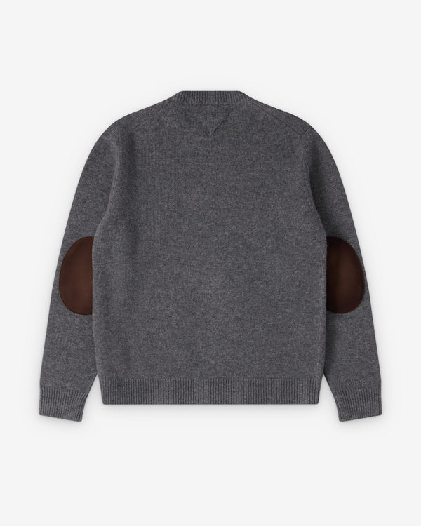 Prada  - Men's Patched Knitwear - (Slate Gray)
