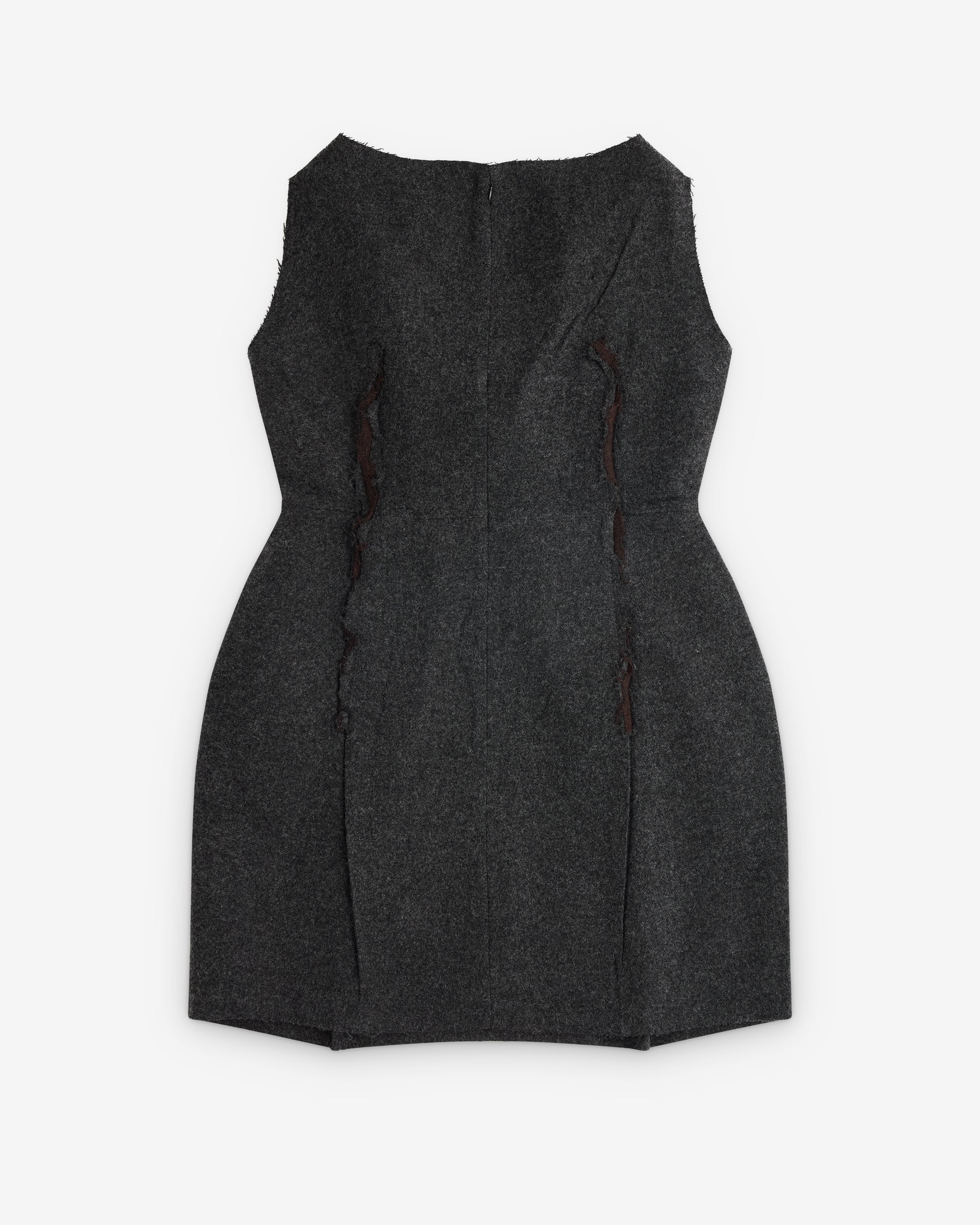 Prada: Women's Shetland Wool Dress (Slate Grey) | Dover Street Market London Prada: Women's Shetland Wool Dress (Slate Grey) | Dover Street Market London