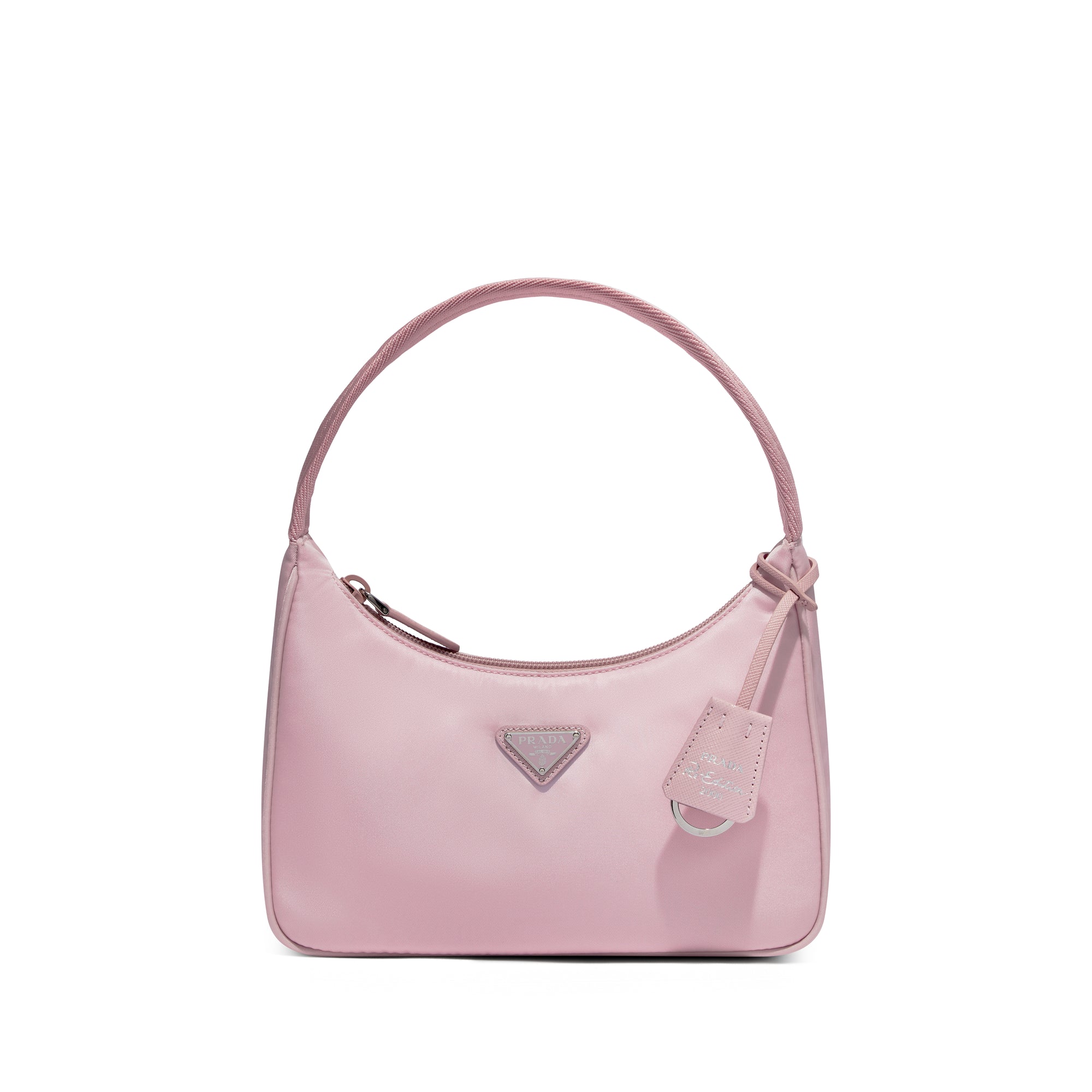Alabaster Pink Prada Re-edition 2005 Re-nylon Bag