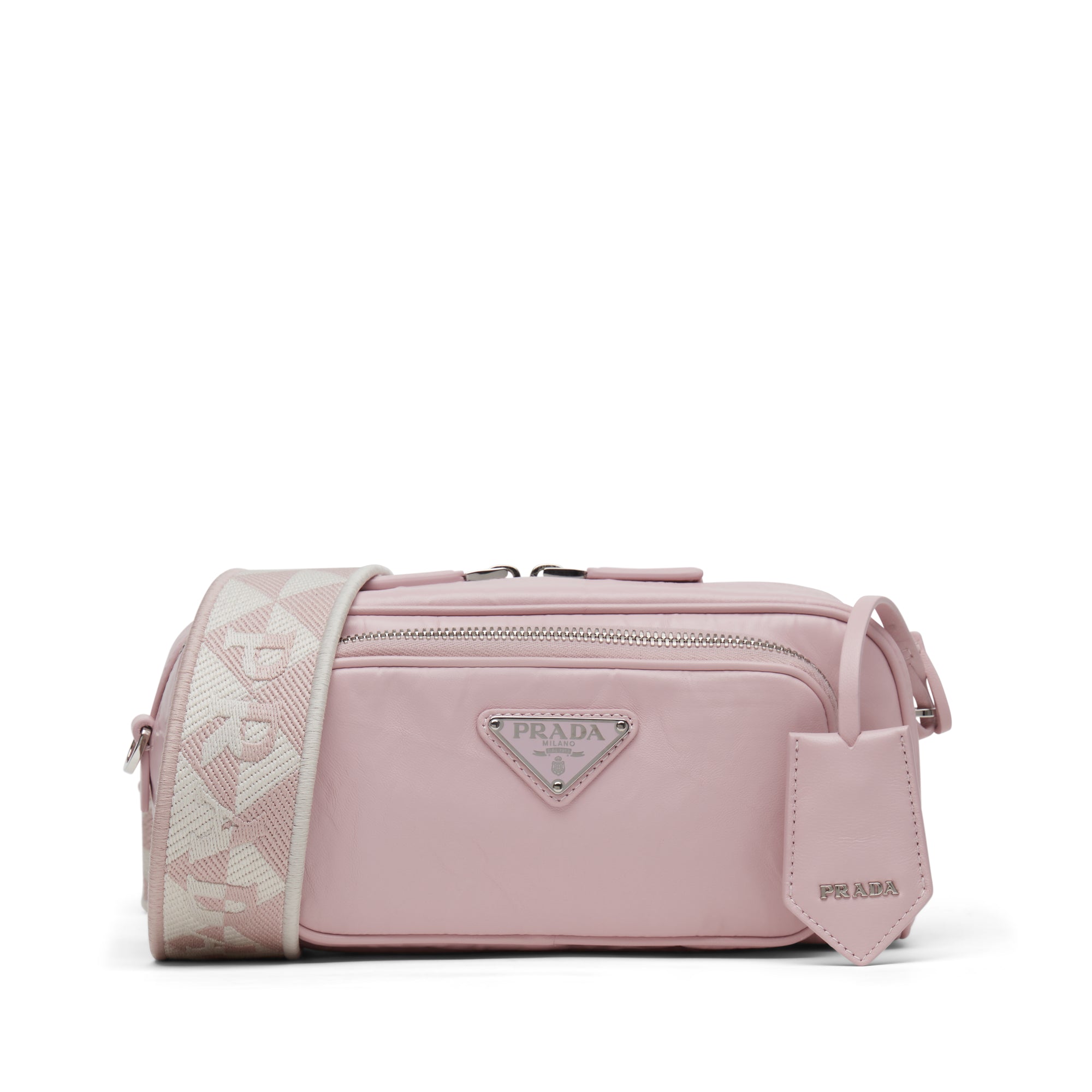 Prada - Women’s Multi Pocket Handbag - (Alabaster Pink) view 1