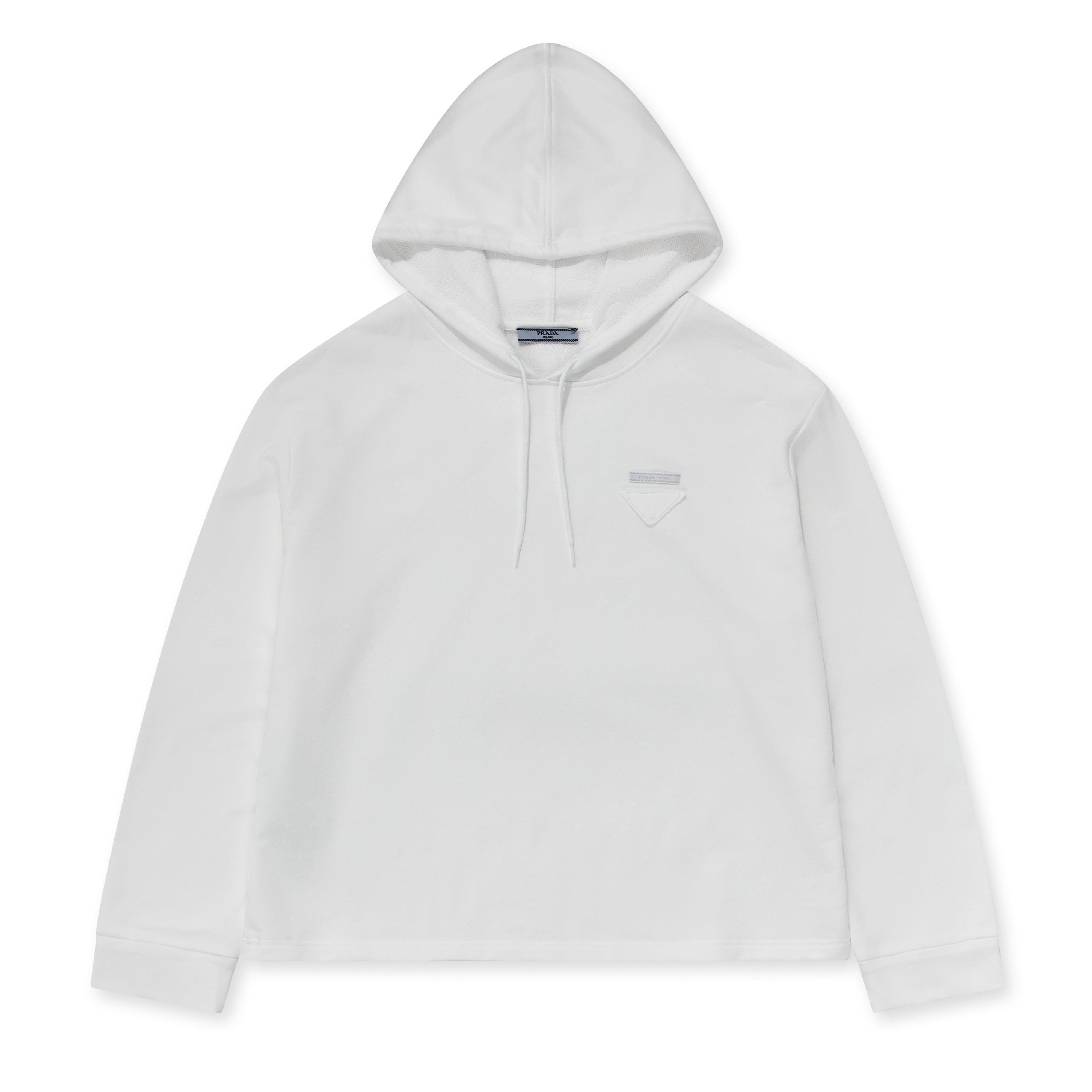 Prada Women s Oversized Hoodie White