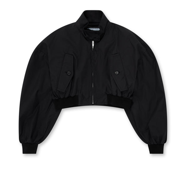 Prada - Women’s Cotton Cropped Jacket - (Black)