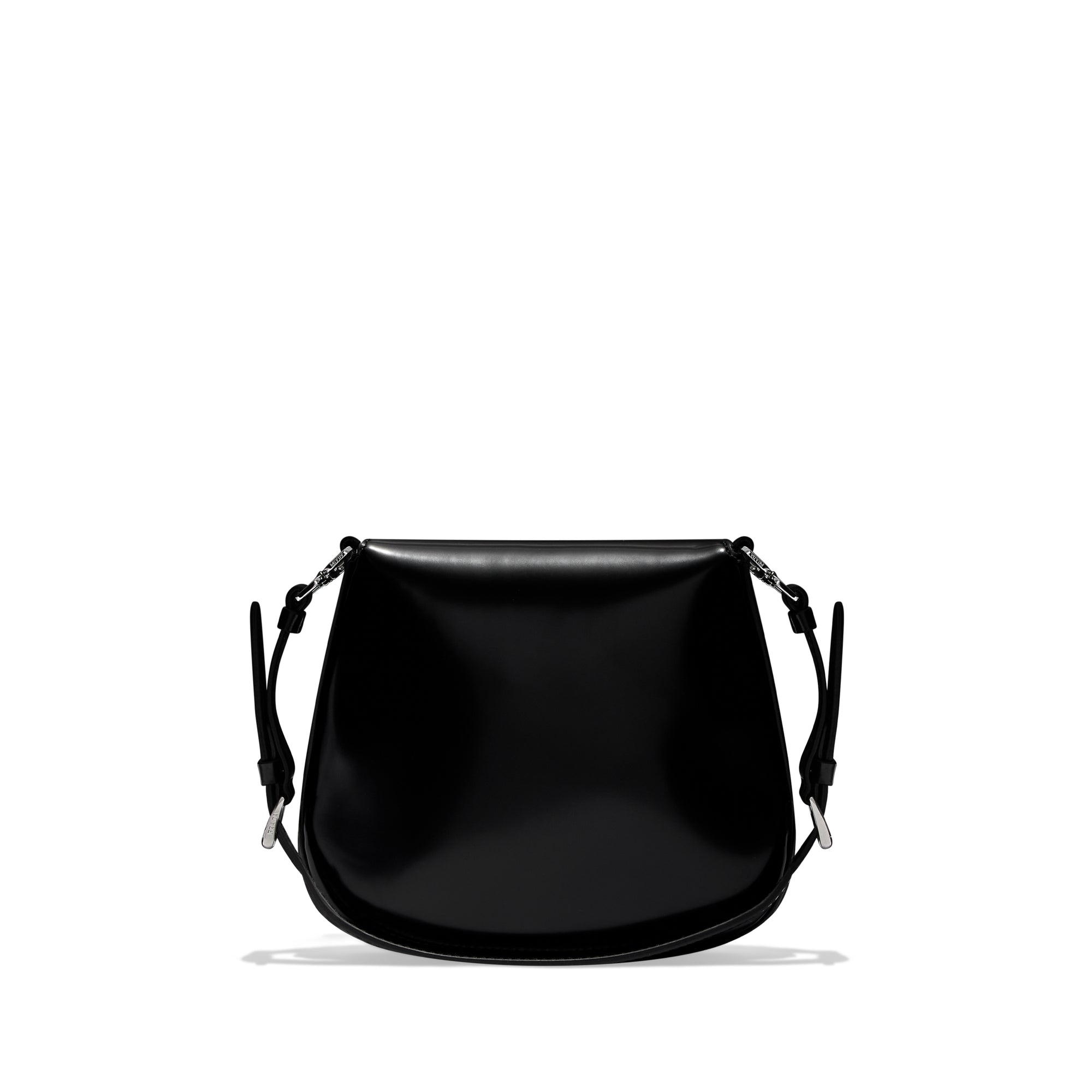 Prada - Women’s Cleo Brushed Leather Mini Bag - (Black) view 3