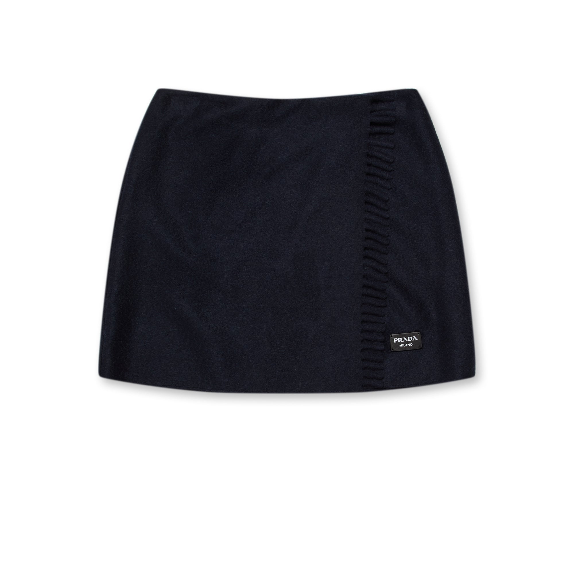 Prada - Women’s Wrap Skirt - (Navy) view 5