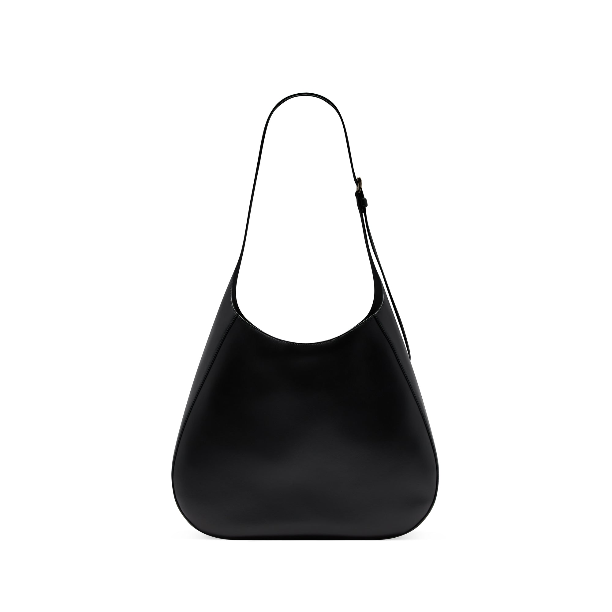 Prada - Women’s Large Leather Shoulder Bag - (Black) view 3