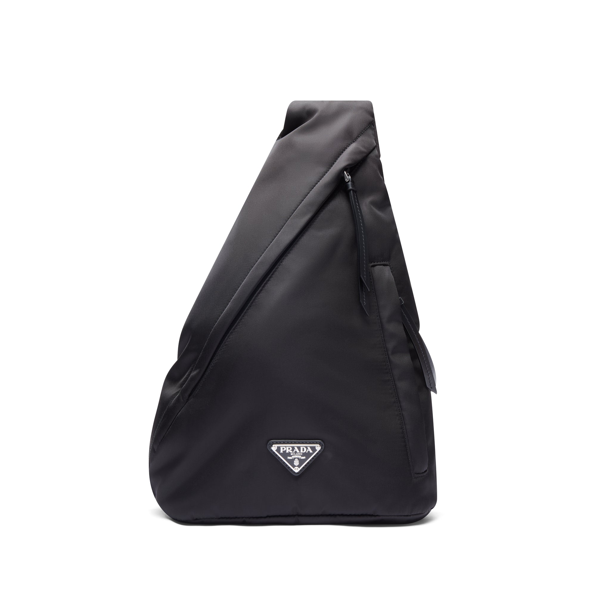 Prada - Men’s Re-Nylon and Leather Backpack - (Black) view 1