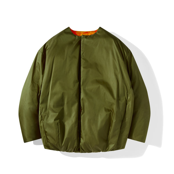 Prada - Men’s Reversible Re-Nylon Down Jacket - (Military Green)