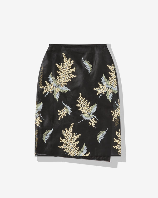 Prada - Women's Double Layer Skirt - (Black)