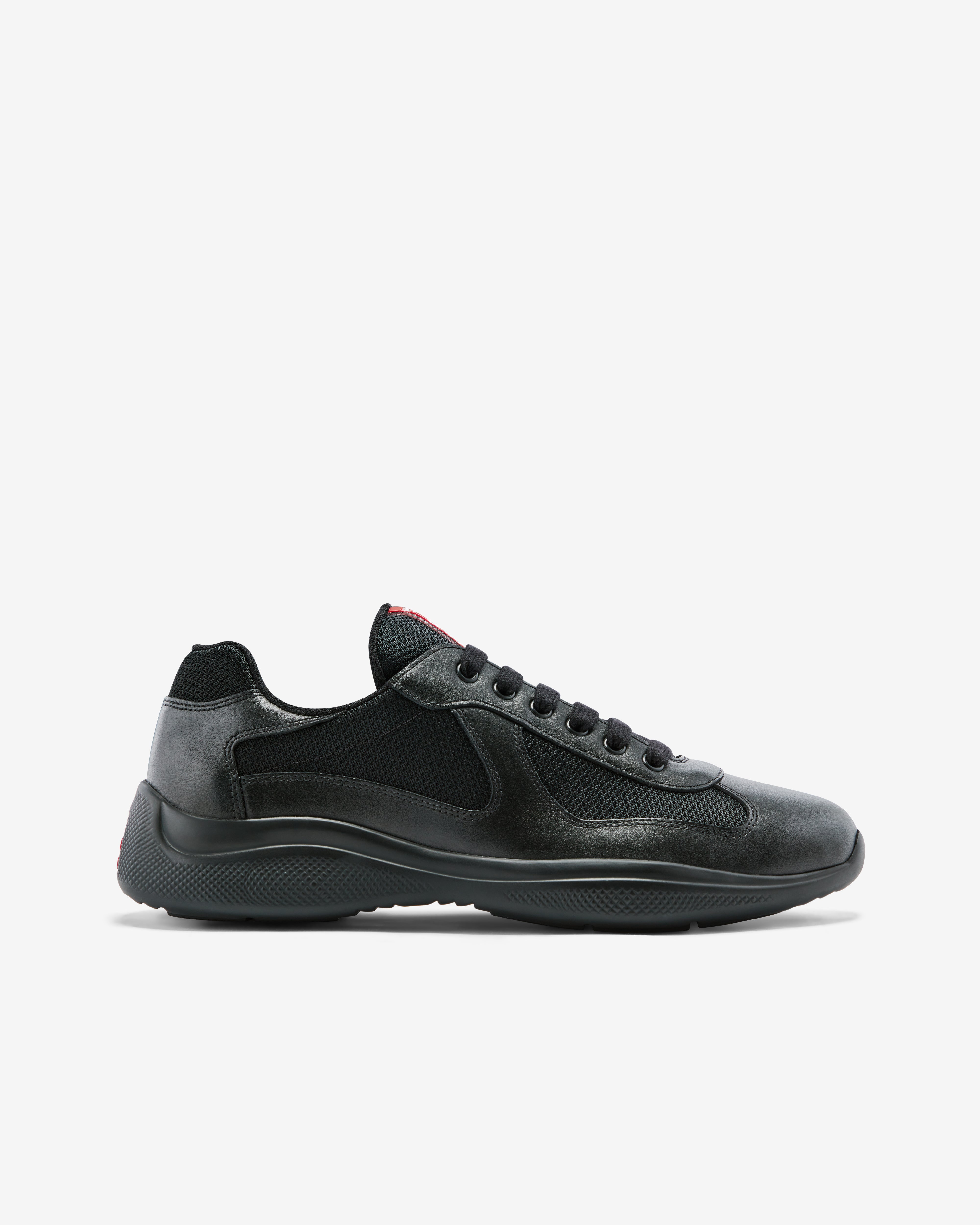 Prada Men s America s Cup Sneakers Black DSML E SHOP