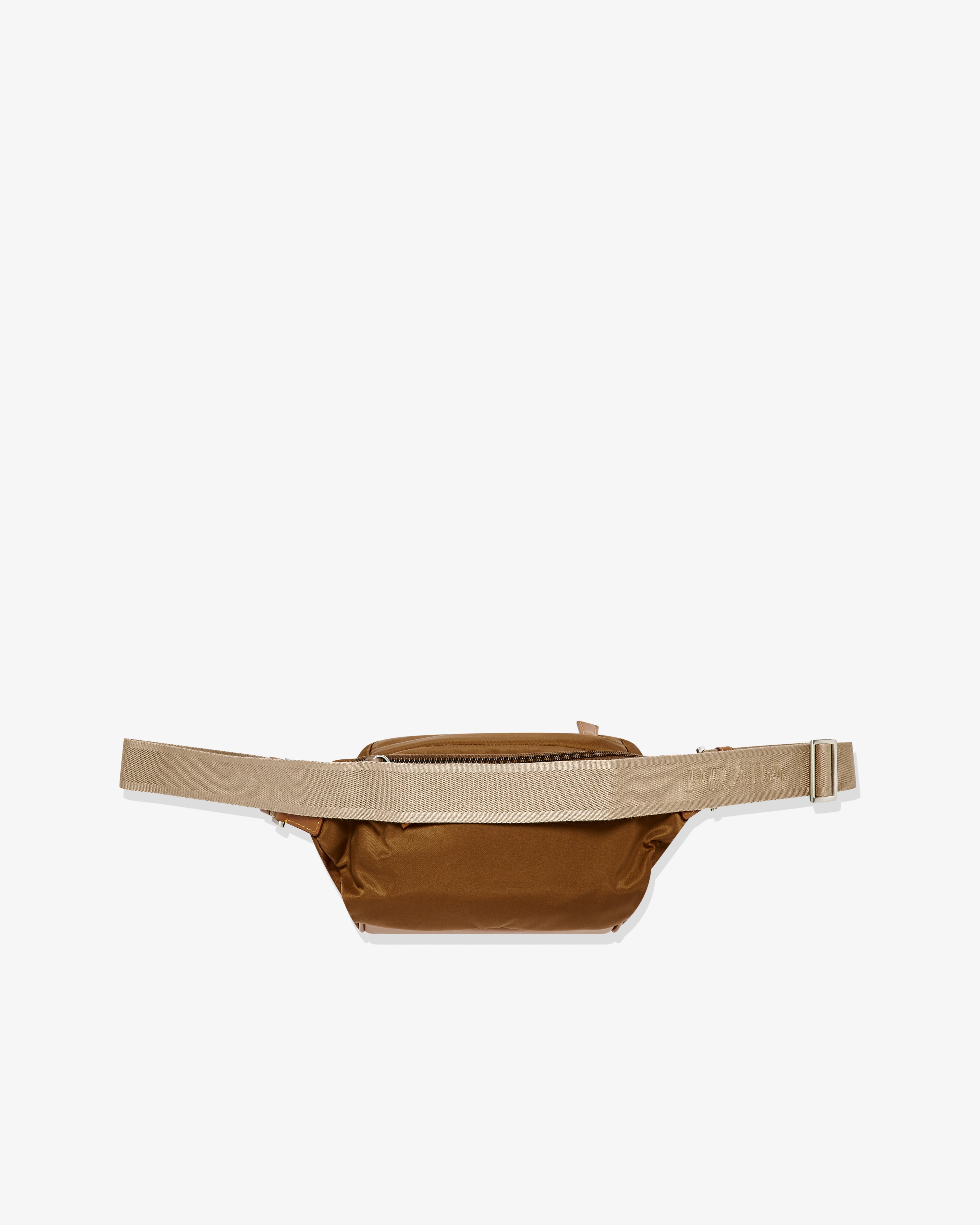 Prada fanny pack leather best sale