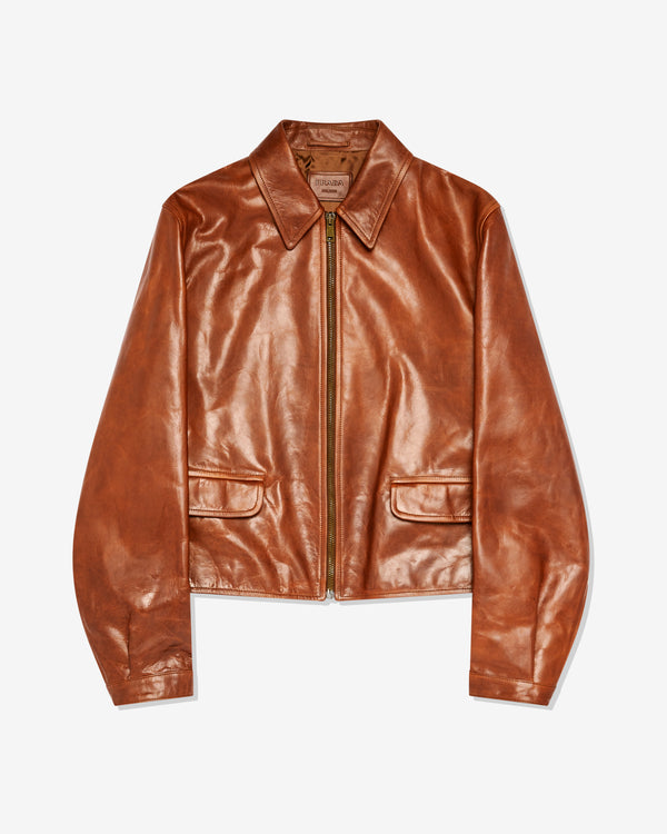 Prada - Men's Leather Jacket - (Brown)