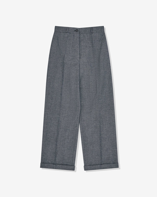 Prada - Women's Wool Pants - (Anthracite)