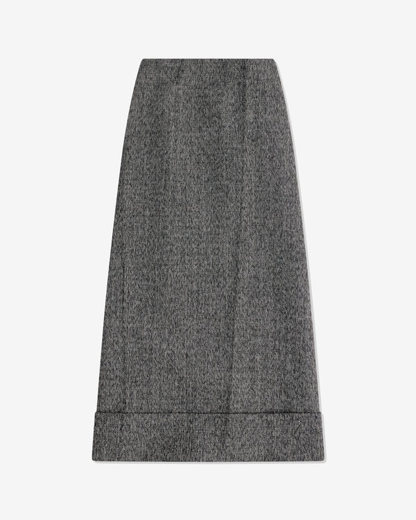 Prada - Women's Mouliné Maxi-Skirt - (Black)