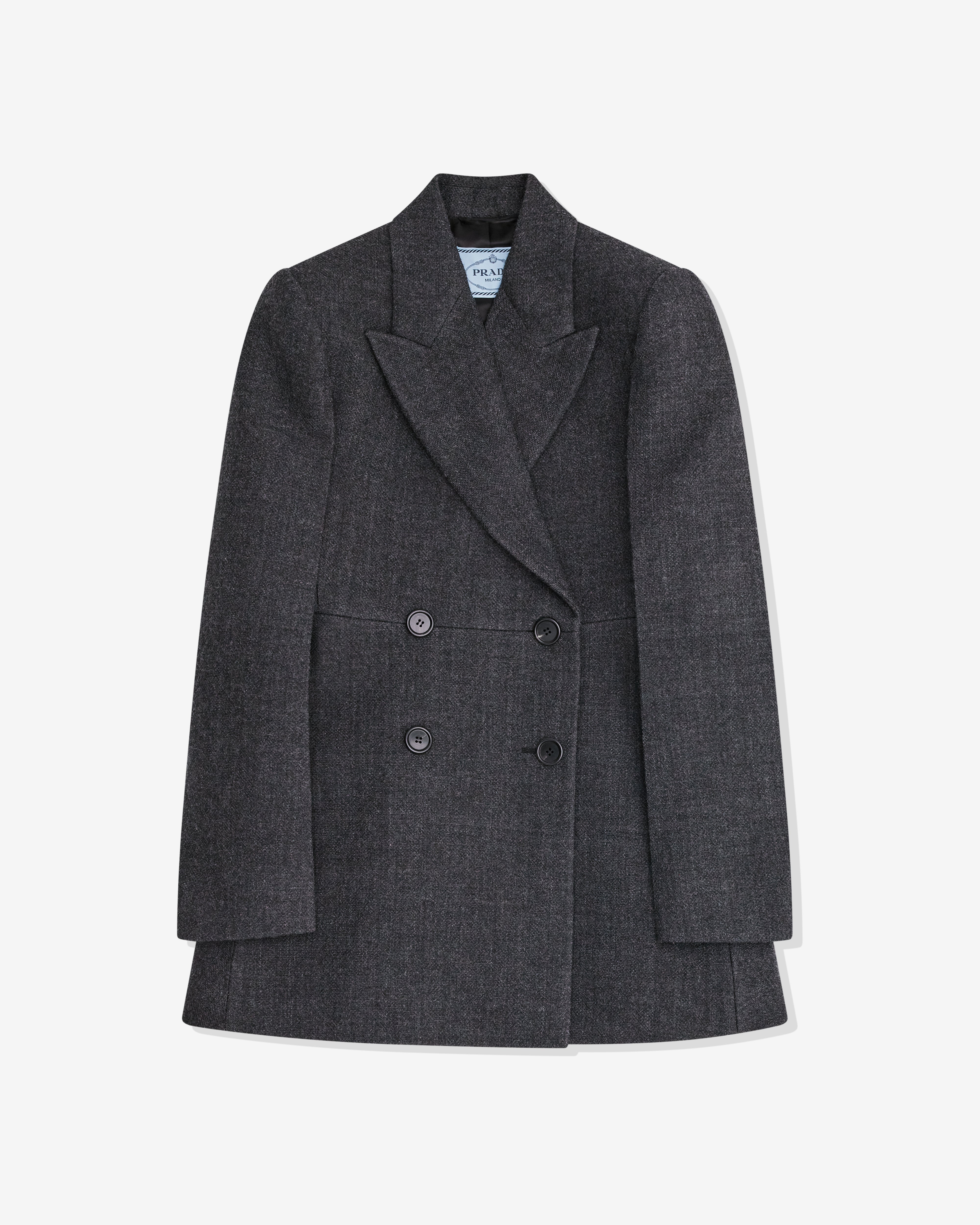 Prada double breasted blazer best sale