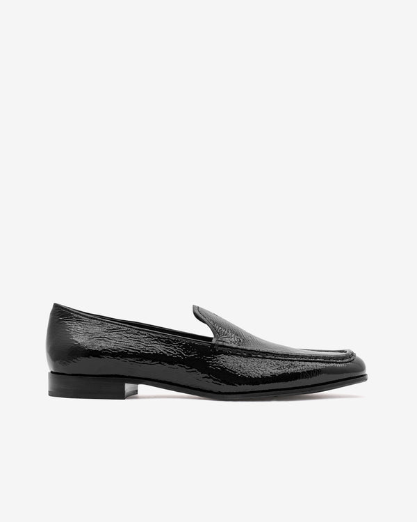 Prada - Women's Naplak Patent Leather Loafers - (Black)