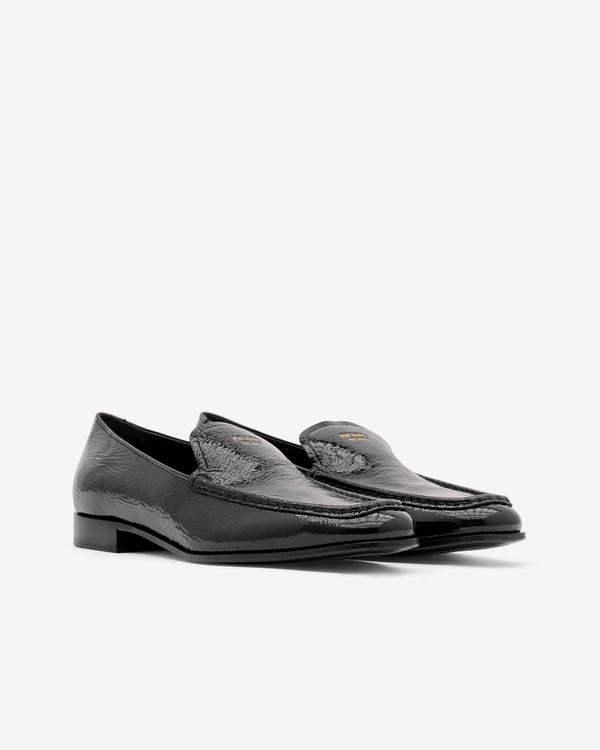 Prada - Women’s Naplak Patent Leather Loafers - (Black)
