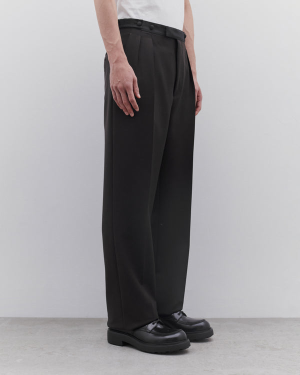 Prada - Men’s Mohair Wool Trousers - (Ebony)