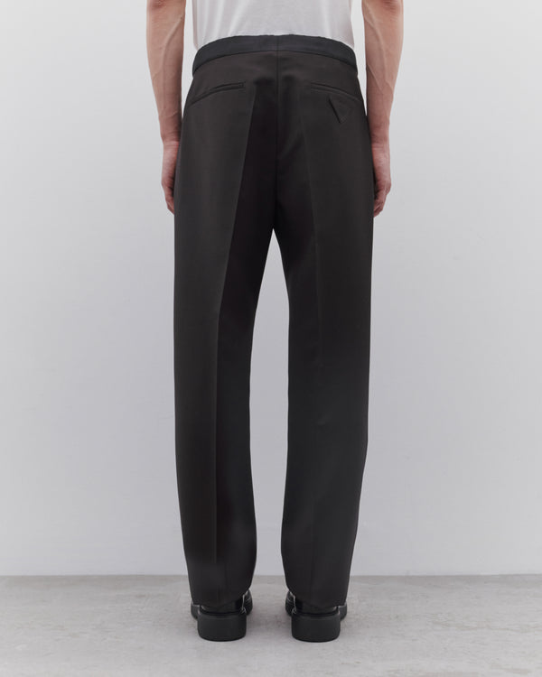 Prada - Men’s Mohair Wool Trousers - (Ebony)