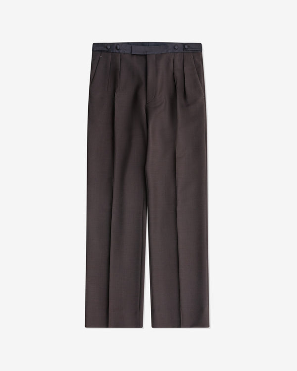 Prada - Men's Mohair Wool Trousers - (Ebony)