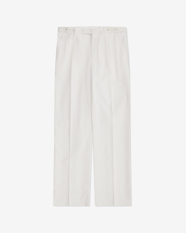 Prada - Men's Cotton Trousers - (Chalk White)