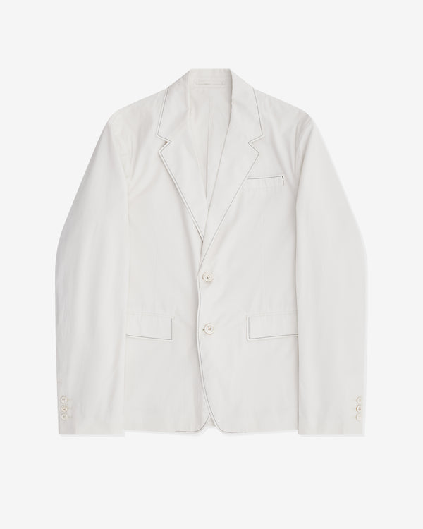 Prada - Men's Cotton Blazer - (Chalk White)