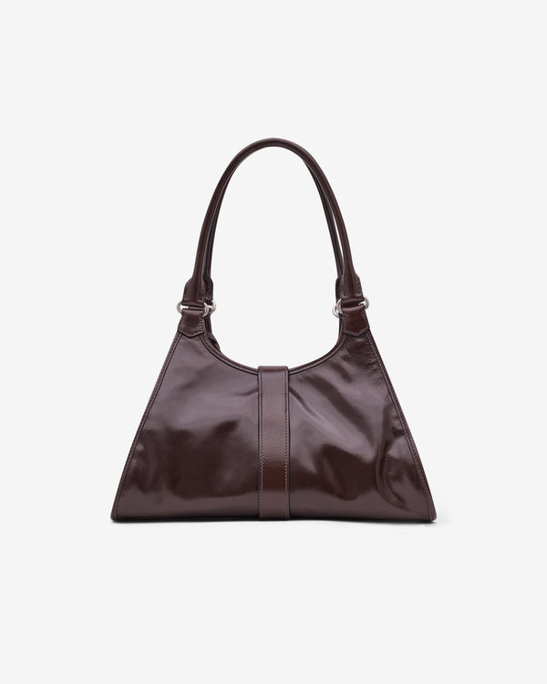 Prada - Medium Leather Tote Bag - (Dark Brown)