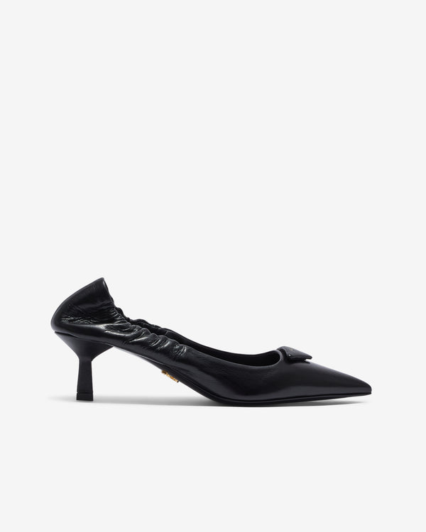 Prada - Women’s Leather Pumps - (Black)