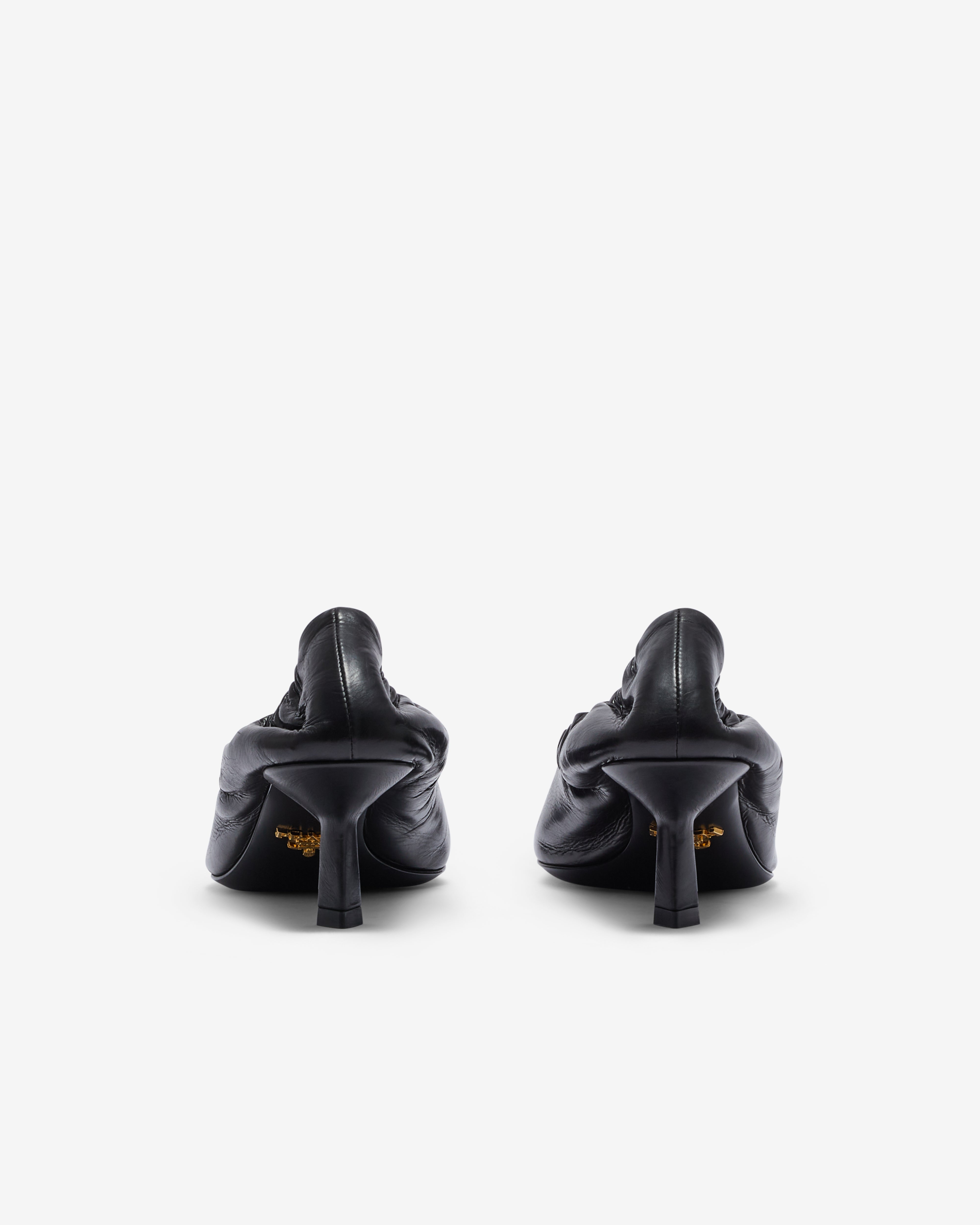 Prada: Women's Leather Pumps (Black) | Dover Street Market London