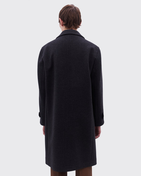 Prada - Men’s Wool Coat - (Anthracite Gray)